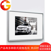 铝合金画框装裱挂墙制度证书框金色卡纸相框 立体相框海报广告框