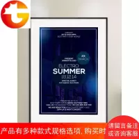 铝合金画框简约窄边装裱电梯广告框营业执照架挂墙海报框定制相框