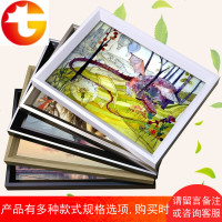 简约素描相框全家福照片像框创意油画框挂墙装裱定做十字绣裱画框