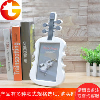现代简约美观时尚大方创意卡通相框摆台7寸小提琴家居相框