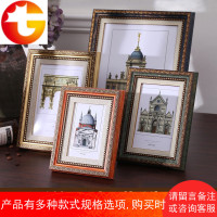 复古怀旧摆台相框5寸6寸7寸8寸10寸12寸轻奢加洗照片框A4 8k挂墙