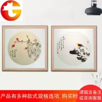 中国风画框外框木条 装裱装饰画画框创意相框画框挂墙儿童画实木