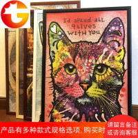 拼图框架简约风格实木相框画框300片500片1000片拼图框挂墙