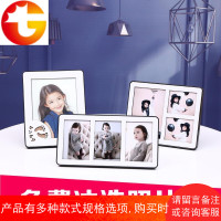 韩版创意婚纱照宝宝相框摆台影楼像框挂墙7寸10寸照片定制刻字