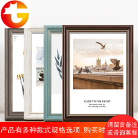 大画框美式挂墙相框20寸16寸18寸14寸4开8KA4A3欧式创意装裱画12