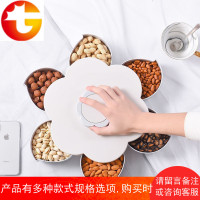 新品干果盘创意厨房客厅水果盘瓜果篮懒人糖果盘吃瓜子神器果蔬篮