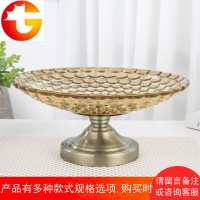 欧式水果盘客厅家用果盘现代简约茶几果篮KTV吧酒店塑料大盘