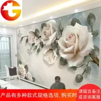电视背景墙壁纸自粘温馨客厅装饰贴画卧室影视墙布3d立体墙贴墙纸