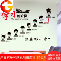 学校励志贴纸小学班级教室文化墙贴布置墙面装饰品墙纸培训辅导班