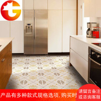 地贴装饰地砖贴纸防水瓷砖浴室防滑耐磨卧室厨房地面自粘创意欧式