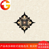 地砖贴纸客厅地板砖地面美化装饰墙贴画自粘防水瓷砖对角贴~