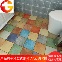 阳台地面翻新墙贴厨房地板贴纸自粘餐厅地砖防水瓷砖贴画耐磨加厚