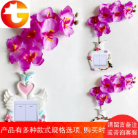 欧式树脂创意开关贴墙贴现代中式客厅卧室插座保护套简约送礼 邮