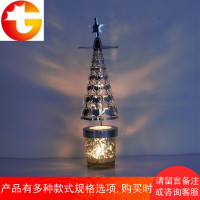 情人节欧式少女系香薰香氛烛光浪漫晚餐热气流风车旋转烛台走马灯