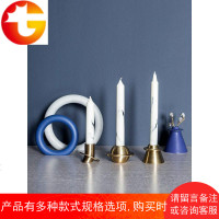 Moreover原创设计黄铜烛台蜡烛台摆件餐桌家居装饰摄影北欧ins