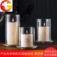玻璃烛台 灯罩 婚庆无底风灯 经典直筒防风灯罩 玻璃蜡台杯