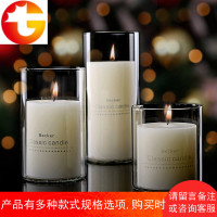 蜡烛杯欧式烛台玻璃蜡烛婚庆酒店路引西餐厅欧式浪漫家居餐厅烛台