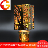 欧式旋转烛台香薰香氛蜡烛灯浪漫烛光晚餐道具杯西餐宜家餐桌摆件