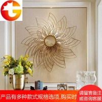 金属餐厅墙面装饰创意玄关铁艺太阳镜壁饰样板房间立体背景墙壁挂