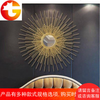金属壁饰玄关太阳镜挂件餐厅过道铁艺壁挂创意墙上装饰品酒店软装