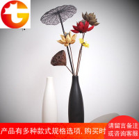 日式禅意陶瓷插花花瓶创意家居客厅电视柜餐桌装饰品摆件干花花器