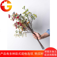 仿真花艺果实客厅餐厅插花装饰果子 手感植物波尔多果