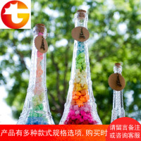 zakka埃菲尔铁塔许愿星星瓶幸运星漂流星云瓶创意生日节日礼物