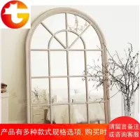 欧式铁艺假窗镜框 壁饰圆弧窗户 客厅装饰镜框架 壁景镜框架