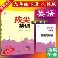 2021版春季通城学典 拔尖特训 初三9九年级下册 英语 人教版RJ 下学期同步教材练习训练册课时拔尖分层递进解析详尽练