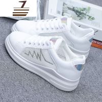 尗卡小白鞋女鞋2020款网红百搭网面透气运动潮鞋款镂空白鞋子休闲鞋