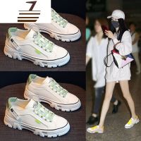 尗卡真皮小白女鞋2020新款 网红百搭ins潮运动休闲单鞋