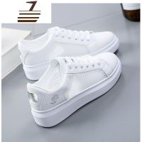 尗卡镂空透气小白鞋女网面2020年百搭平底学生板鞋韩版女鞋子休闲鞋