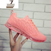 尗卡新款韩版透气网鞋百搭女鞋厚底休闲鞋气垫跑步鞋