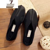 尗卡布鞋功夫男鞋洒鞋传统父亲鞋云头黑布鞋和尚道士鞋有加休闲鞋