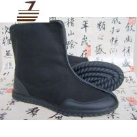 尗卡新款中国风传统官靴民俗男中式民族风僧鞋靴居士靴休闲鞋