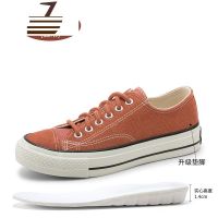 尗卡2020新款小脏橘高帮帆布鞋女港风平底学生小白鞋休闲鞋