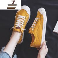 尗卡小脏橘帆布鞋女ulzzang低帮百搭2020年韩版ins潮休闲板鞋