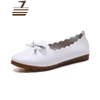 尗卡平底女式皮鞋上班舒适防滑百搭懒人一脚蹬休闲豆豆鞋女韩版乐福鞋休闲鞋