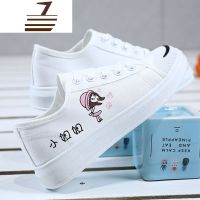 尗卡中大童小黑鞋女鞋子帆布鞋2020小学生平底单鞋板鞋百搭球鞋