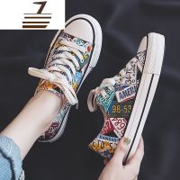 尗卡鞋泫雅风帆布鞋女学生韩版板鞋2020年新款潮鞋百搭女鞋网红布鞋