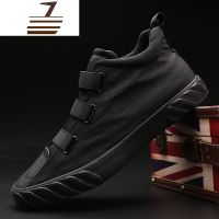 尗卡2020年新款帆布鞋男鞋潮鞋韩版潮流休闲百搭高帮布鞋男士板鞋