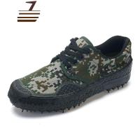 尗卡军训鞋工地鞋迷彩鞋男鞋帆布鞋解放鞋低帮工作鞋户外作训鞋