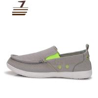 尗卡透气男cross沃尔卢帆布鞋男低帮休闲懒人鞋46大码