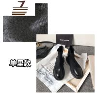 尗卡韩版大热入酷帅气黑色马丁靴高帮鞋英伦靴子ins潮女短筒袜靴女士靴子