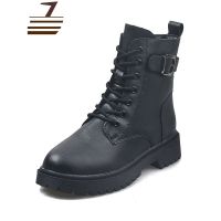 尗卡马丁靴英伦风显脚小短靴子女加绒年新款百搭网红ins潮鞋女士靴子