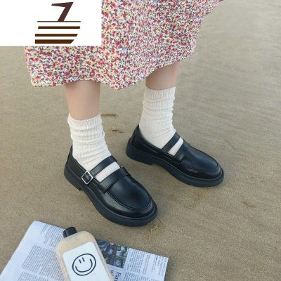 尗卡2020早ins小皮鞋女日系英伦JK制服lolita洋气中跟搭扣学生单鞋