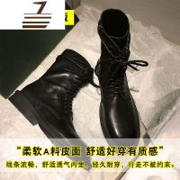 尗卡马丁靴女2020新款英伦风港味单靴百搭网红chic短靴款靴子女士靴子