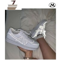 尗卡许刘芒 反光板鞋女网面透气ins韩版街拍小白鞋运动休闲鞋