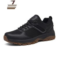 尗卡牛筋底男鞋防滑耐磨户外鞋男士运动工地透气劳保休闲农民工干活鞋休闲鞋