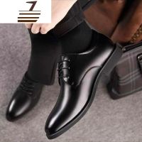 尗卡男士皮鞋正装青年皮鞋男商务休闲工作鞋英伦结婚鞋休闲鞋